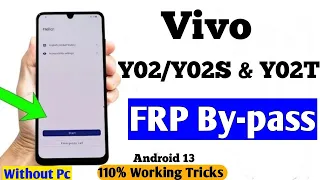 Vivo Y02/Y02s & Y02T Frp Bypass New Tricks🔹 Vivo Y02t Remove Gmail Account Vivo Y02T/Y02s & Y02T FRP