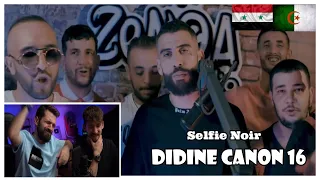 Didine Canon 16 - Selfie Noir (Official Live Video) (Syr Reaction)