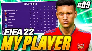 CAN WE WIN THE LEAGUE?!! LEAVING ARSENAL??🤔 - FIFA 22 My Player Career Mode EP9