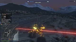 GTA 5 ONLINE: B11-STRIKEFORCE | AIR TO GROUND ATTACK | F4D