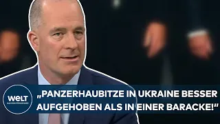 PUTINS KRIEG: "Panzerhaubitze ist in der Ukraine besser aufgehoben als in einer deutschen Baracke"