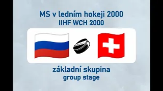 MS v ledním hokeji 2000, RUS-SUI (základní skupina)