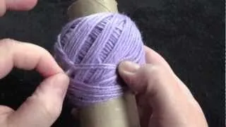 Wind a Center Pull Ball of Yarn
