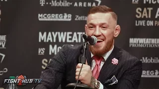 THE COMPLETE MAYWEATHER SR VS. CONOR MCGREGOR VERBAL WAR EXCHANGE