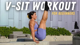 L-Sit to V-Sit Tips, Progressions & a 15 Minute Follow Along Workout