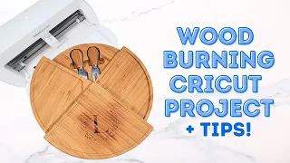 Wood Burning Cricut Project with Tips + Tricks! Must See, Learn from My Mistakes!