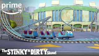 The Stinky & Dirty Show - Season 2 Part 2 - Clip: Tracks | Prime Video Kids