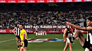 Best AFL Games in 2022 including finals (part 1)