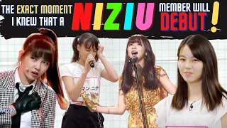 The exact moment I knew a NiziU member is going to debut |  NiziUメンバーのデビューを確信した瞬間