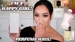 IM IN LOVE! 😍 MINI NICHE/HIGH END PERFUME HAUL!🤩 | NEW FRAGRANCES IN MY COLLECTION 2023 | AMY GLAM