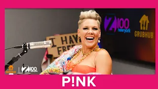 P!NK On Working With Chris Stapleton, Leaving Her Family For Upcoming Tour And Lessons She's Learned