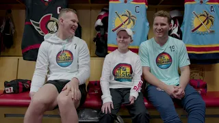 Wyatt the Kid Reporter Interviews the Tkachuk brothers