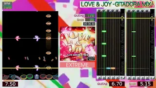 GITADORA / LOVE & JOY (GITADORA MIX) - EXTREME (GITADORA GuitarFreaks & DrumMania)