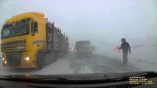 Трасса Саранск Сурское  Ульяновск авария 13.02.2019