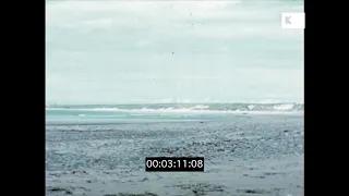 1930s, 1940s UK, Scottish Coastline and Beaches, 16mm