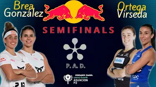 P2 ASUNCION PREMIER PADEL 2024 SEMIFINALES 🚺 | ORTEGA-VIRSEDA VS BREA-GONZÁLEZ