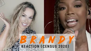 BRANDY Reaction Census 2020+BIG REVEAL(My Emotional Music Journey)😢