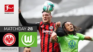 Eintracht Frankfurt - VfL Wolfsburg | 4-3 | Highlights | Matchday 28 – Bundesliga 2020/21