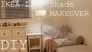 Old IKEA Lamp Shade Makeover - DIY