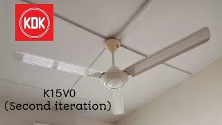 60" KDK ceiling fan K15V0 (2of 2)