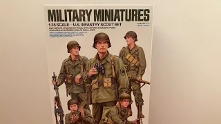 WW2 1/35 Tamiya US Infantry Scout Set review