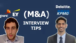 Big 4 M&A manager gives his best tips on how to shine in the interview w/ @FinanceUnboxed .