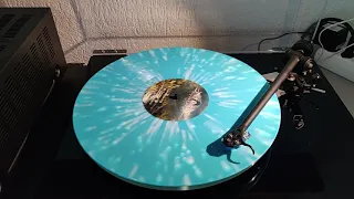 Cân Bardd ‎– Nature Stays Silent on 12" Blue Splattered Vinyl Full HD Recording