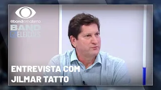 Band Eleições recebe o pré-candidato à prefeitura de SP pelo PT, Jilmar Tatto