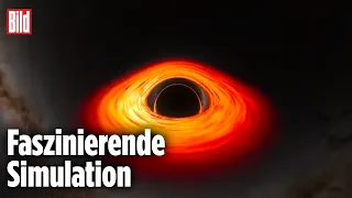 NASA fliegt in schwarzes Loch