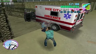 Gta vice city | He killed the doctor and his partner revives him