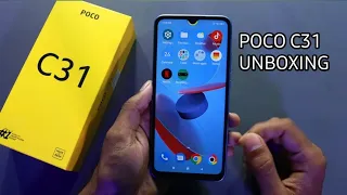 Poco c31 unboxing purchase from Flipkart just 6999.