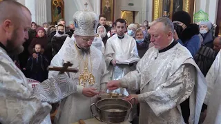 Митрополит Минский и Заславский Вениамин совершил чин великого освящения воды