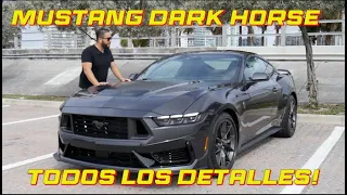 FORD MUSTANG Dark Horse 2024, todos los detalles del deportivo por excelencia de Ford Motor Company.