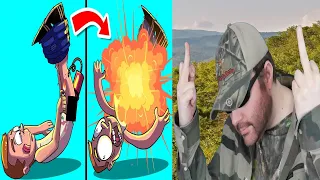 Embarrassingly Dumb Ways People Died - Darwin Award Winners [Part 16] (Be Amazed) - Reaction! (BBT)