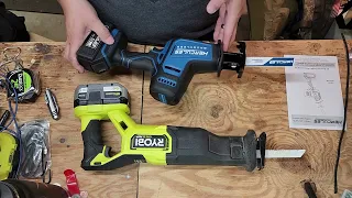 Hercules Compact Sawzall Unboxing and Quick Test