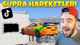 99.9% ZOR SUPRA ARABA HAREKETLERINI YAPTIM - GTA 5 MODS