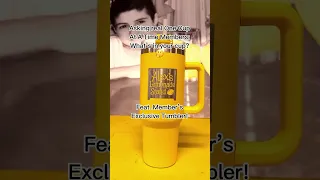 Check out our exclusive new tumbler for monthly donors🎗️#childhoodcancer #tumbler #lemonade #reels