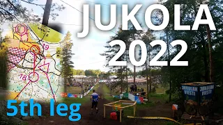 Lukkari-Jukola 2022 5th leg - Headcam Orienteering