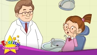 [Toothache] What's wrong? I have a toothache. (At the dentist) - Easy Dialogue - English for Kids