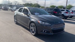 2106 Ford Fusion Titanium Sedan Gray