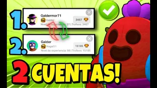 Como Tener 2 CUENTAS de BRAWL STARS en EL MISMO DISPOSITIVO 2022