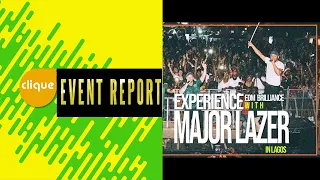 Major Lazer ~Diplo, Jillionaire and Walshy Fire deliver a night of EDM brilliance at Lagos concert