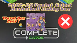 2022-23 Panini Select Basketball Hobby box opening