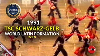 1991 TSC Schwarz-Gelb Aachen at The World Latin Formation Championships