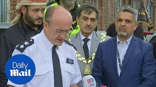 Police: 'Mosque collision treated as an Islamophobia hate crime'