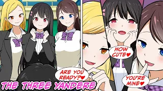 [Manga Dub] 3 beautiful girls fall in love with me at the same time and turn into... [RomCom]