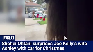 Shohei Ohtani gifts Joe Kelly's wife a Porsche