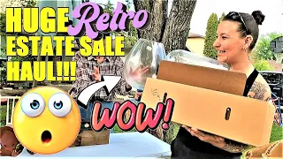 Ep480:  YOU WON'T BELIEVE THIS HUGE ESTATE SALE HAUL!!!  🤯🤯🤯