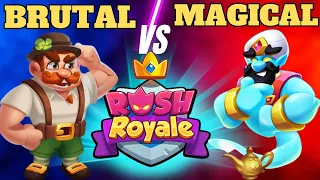 Brute force or Magic Finesse? Bruiser vs Genie | Rush Royale