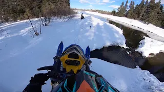 SPRING RIDE AND STICKY SNOW!